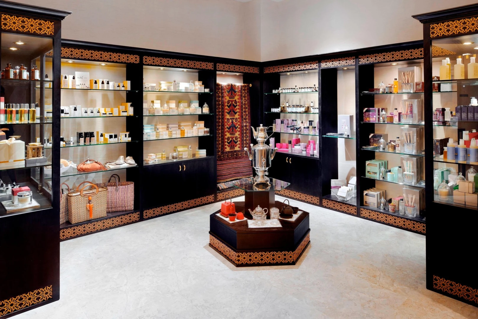 Luxury gift shop at JW Marriott Marquis Hotel Dubai.