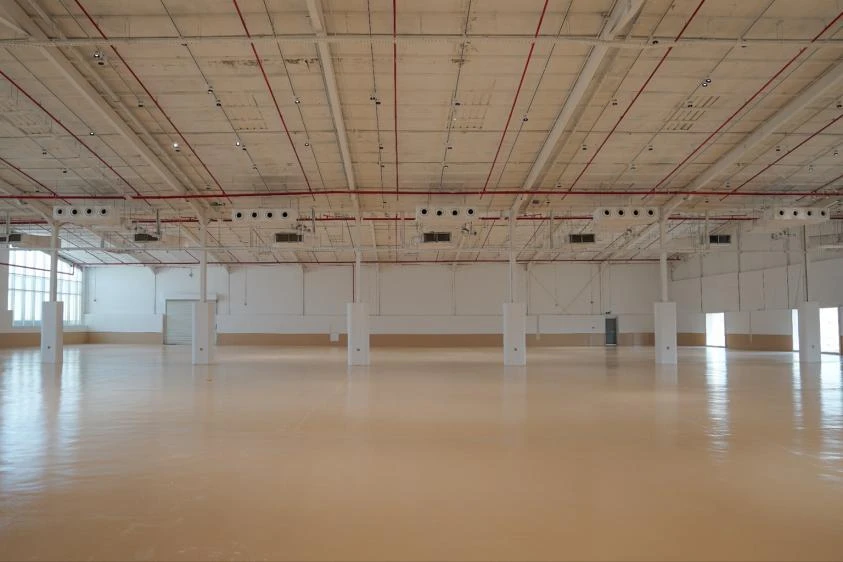 Spacious interior of Jax District Riyadh venue in Dubai.