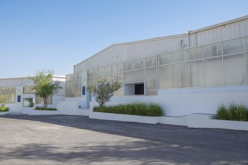 Jax District Riyadh exterior with modern architecture, Dubai venue space.