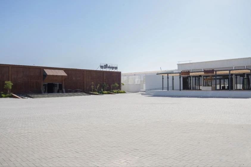 Main Courtyard Area