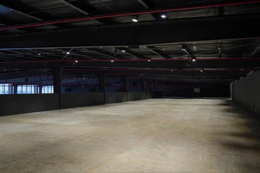 Spacious interior of Jax District Riyadh, Dubai, for events.